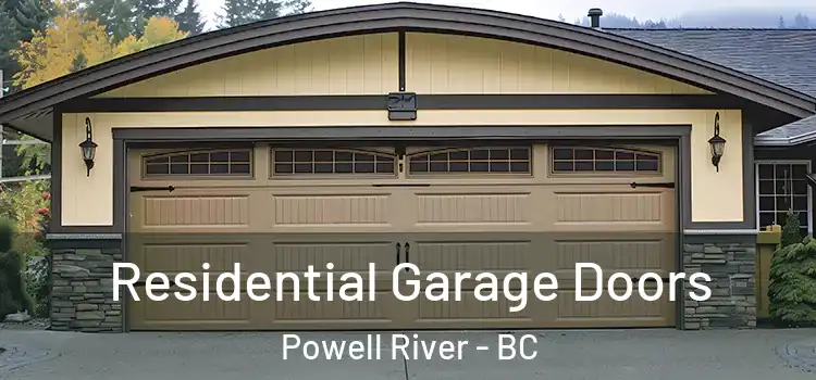  Residential Garage Doors Powell River - BC